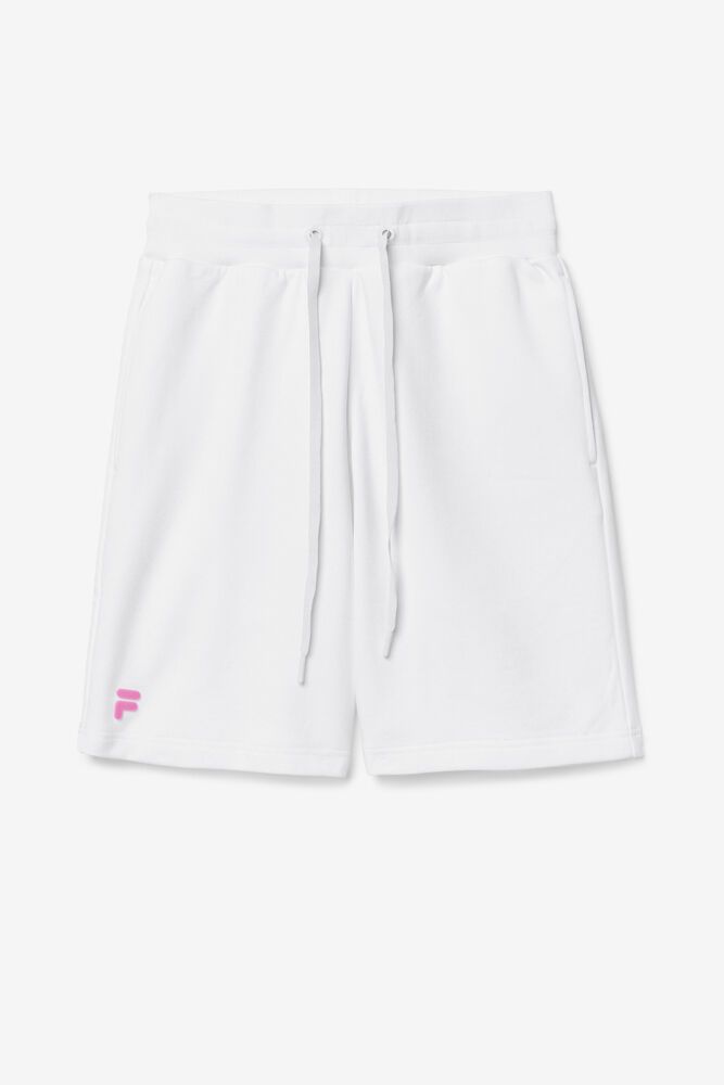 Fila Shorts Mens White - Taylor - Philippines 7056293-FZ